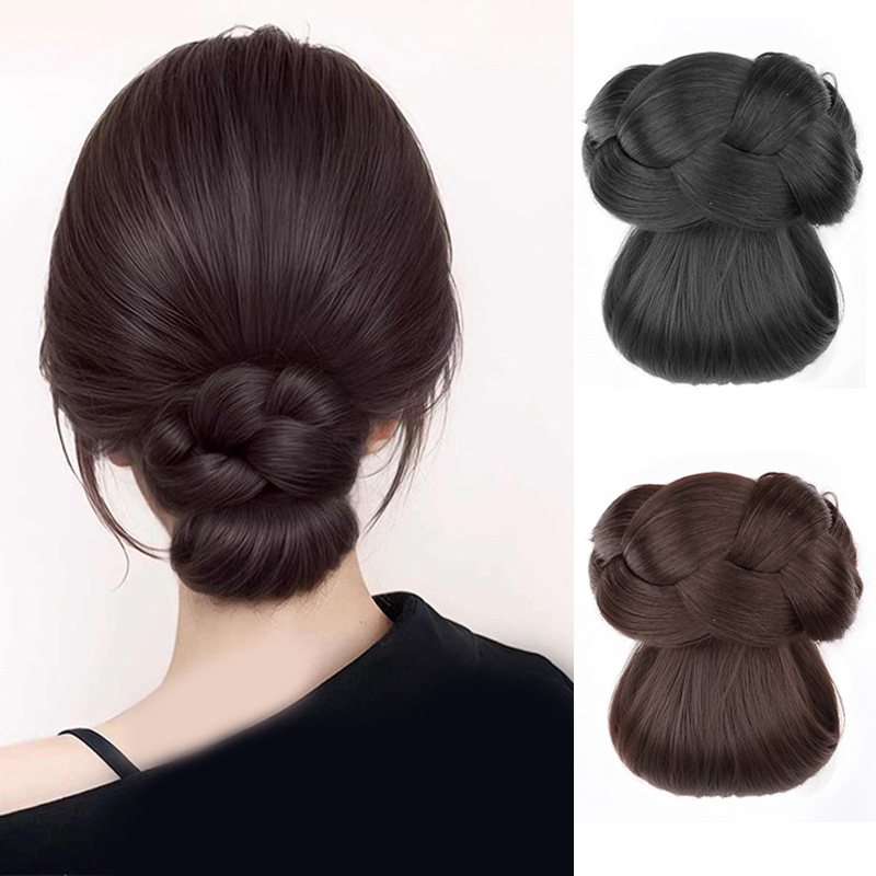 Claw Clip Messy Bun Hair Piece - Syntetyczne akcesoria do włosów, kok, fryzura