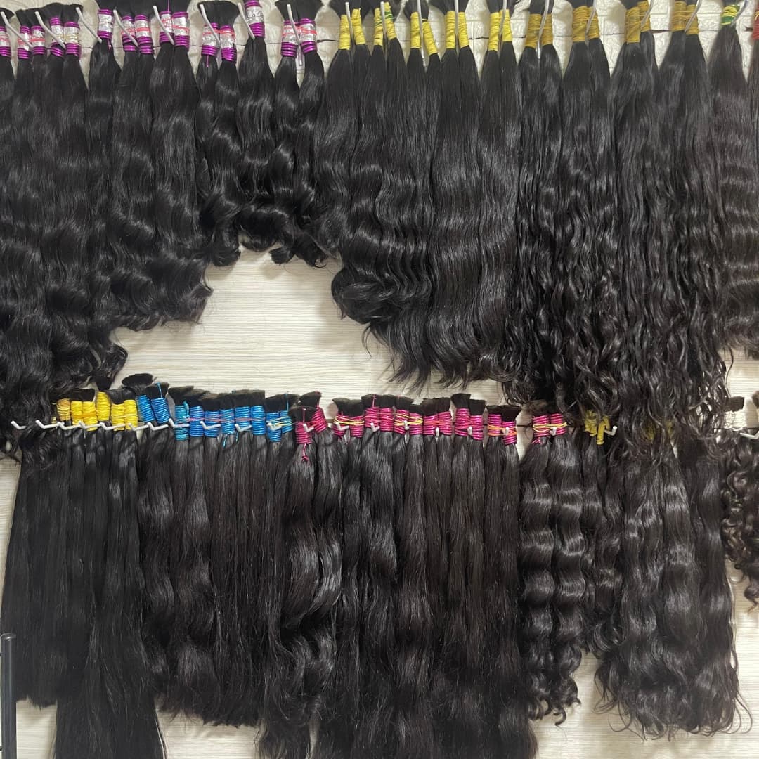Water Wave Bulk Human Hair For Braiding - Super Francuskie Włosy do Warkoczy Hurtowo,