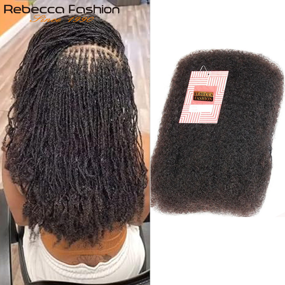 Water Wave Bulk Human Hair For Braiding - Włosy afro kinky bulk do zaplatania,