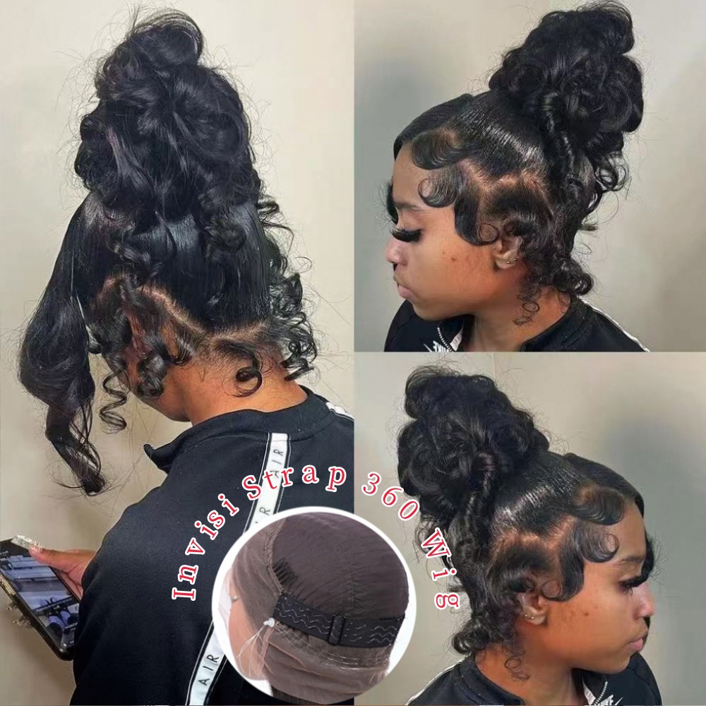 Lace Front Wigs - Peruka HD 360 Full Lace z