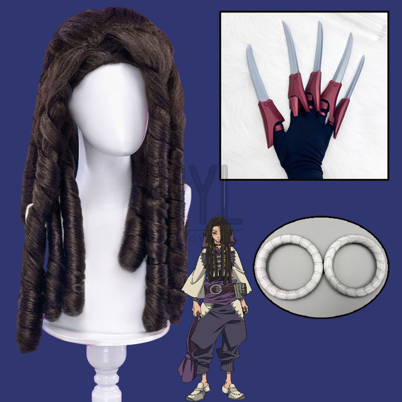 Synthetic Braided Wigs For Black Women - Peruka cosplayowa Anime Gachiakuta Jabber Wonger,