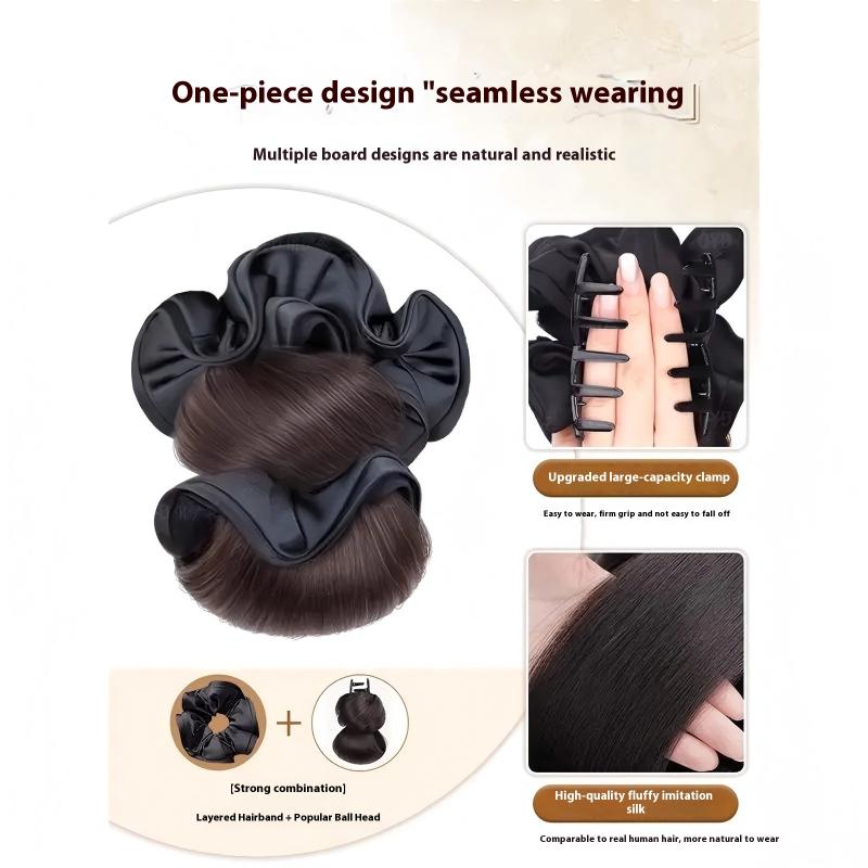 Claw Clip Messy Bun Hair Piece - Sztuczny kok z klipsem dla kobiet,