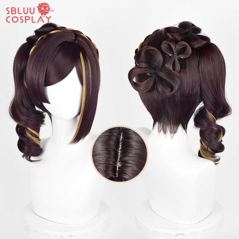 Synthetic Wigs - Peruka Cosplay SBluuCosplay Genshin Impact Chiori,