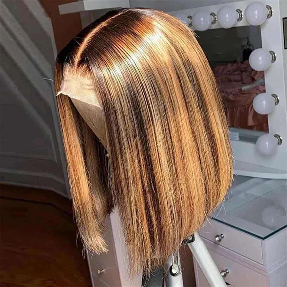Glueless Wear And Go Human Hair Wig - Peruki Bob z Włosów Naturalnych w