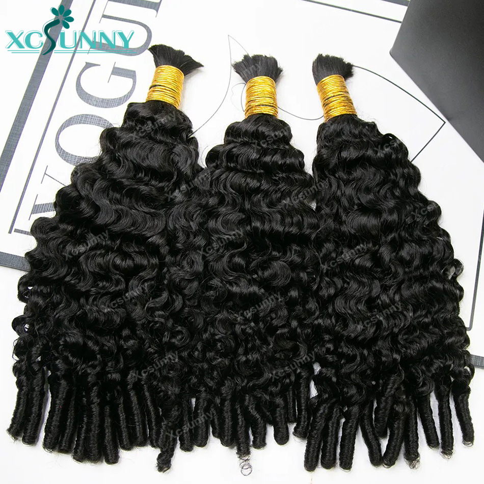 Water Wave Bulk Human Hair For Braiding - Włosy do warkoczy typu Water Curly