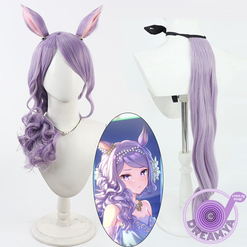 Synthetic Wigs - Peruka Cosplay Mejiro Umamusume Pretty Derby