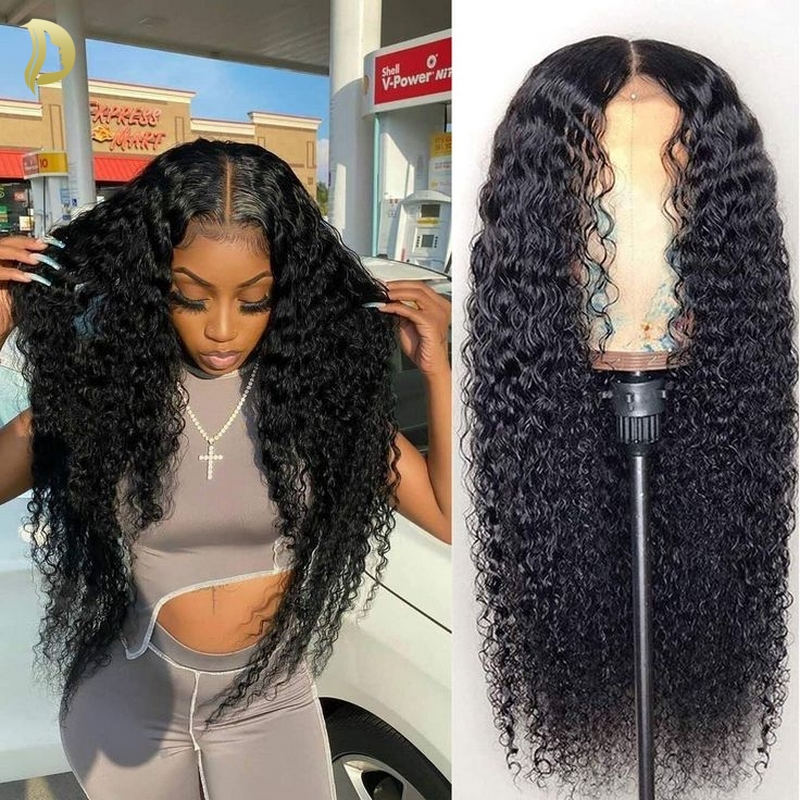 Human Hair Wigs - Peruka typu frontal z koronką HD