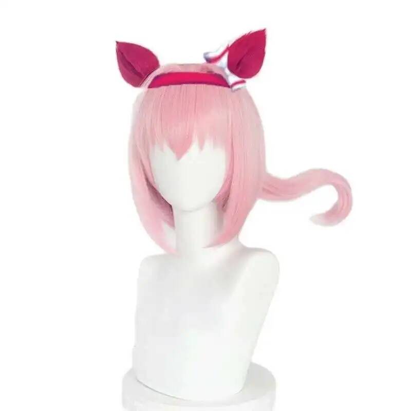 Synthetic Wigs - Peruka Cosplay Uma Musume Haru Urara,