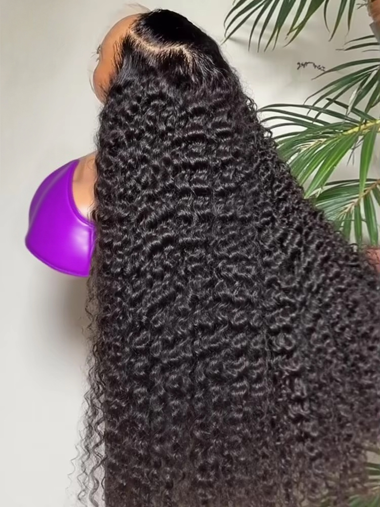 Water Wave Bulk Human Hair For Braiding - Peruki z włosów naturalnych Deep Water