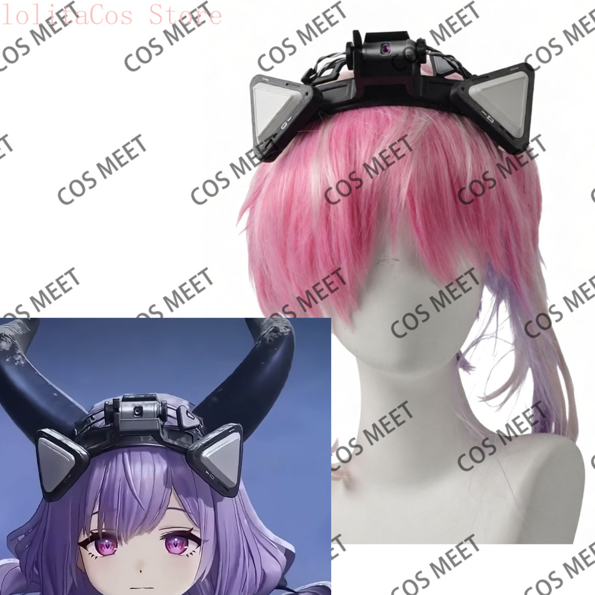 Hair Clips - Arknights: Endfield Typhoeus - rekwizyty cosplay