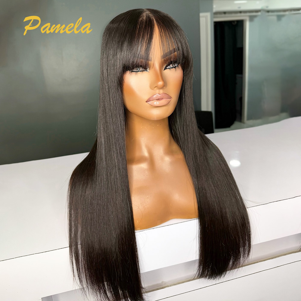 Human Hair Wigs - Brazylijskie, wstępnie przycięte, proste jak drut