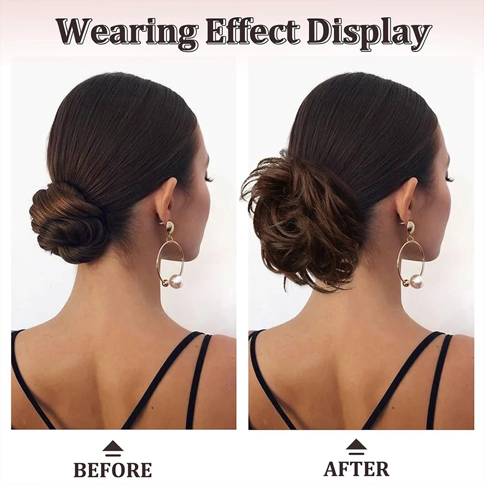 EAST syntetyczny kok roztrzepa – Claw Clip Messy Bun Hair Piece recenzja i cena