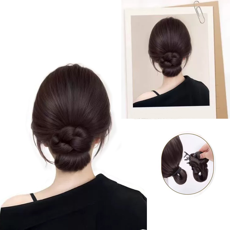 Syntetyczne akcesoria do włosó – Claw Clip Messy Bun Hair Piece recenzja i cena