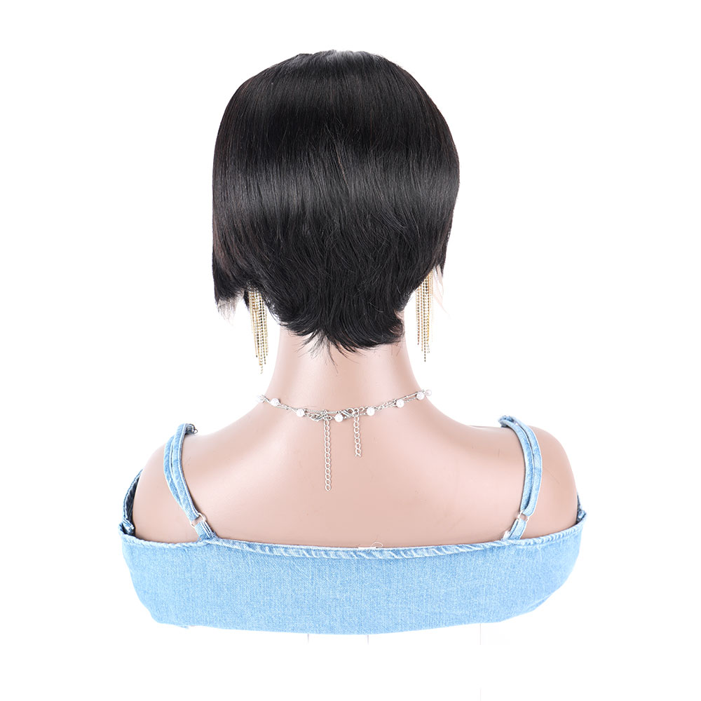 Krótkie peruki z ludzkich włos – Short Pixie Cut Wig Human Hair Cheap recenzja i cena