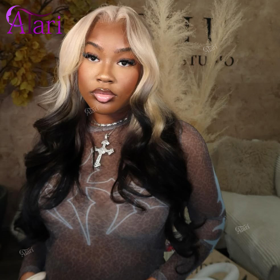 Peruki z ludzkich włosów ombre – 613 Blonde Body Wave Lace Front Wig recenzja i cena