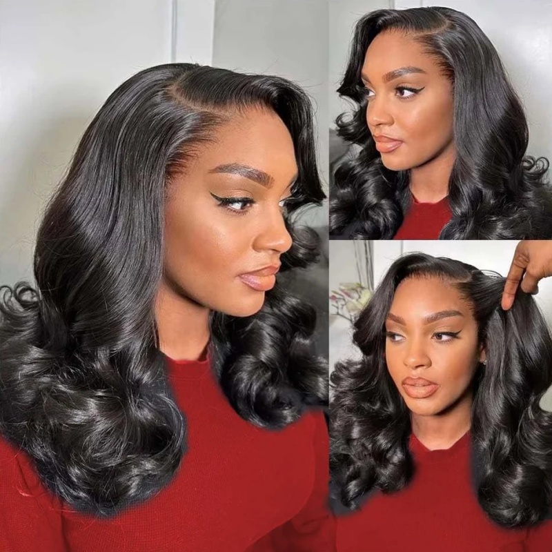Peruka Bob z falowanymi włosam – Glueless Wear And Go Human Hair Wig recenzja i cena