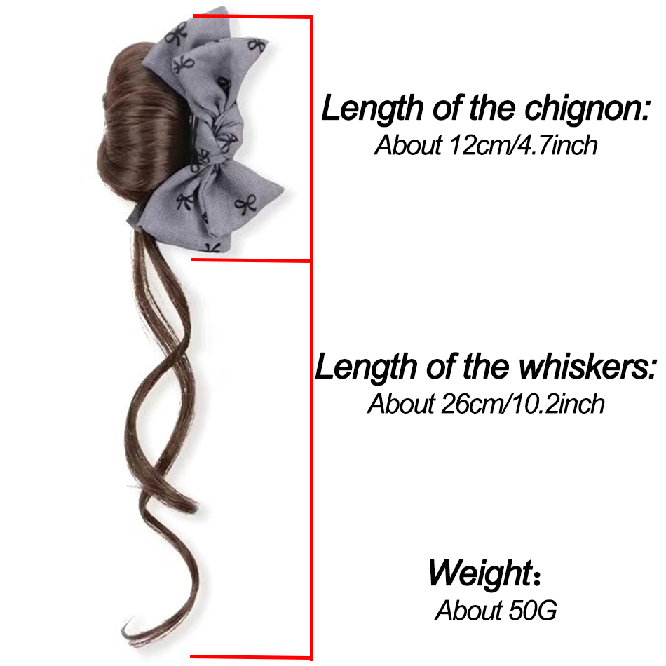 Syntetyczny kok do włosów Prze – Claw Clip Messy Bun Hair Piece recenzja i cena