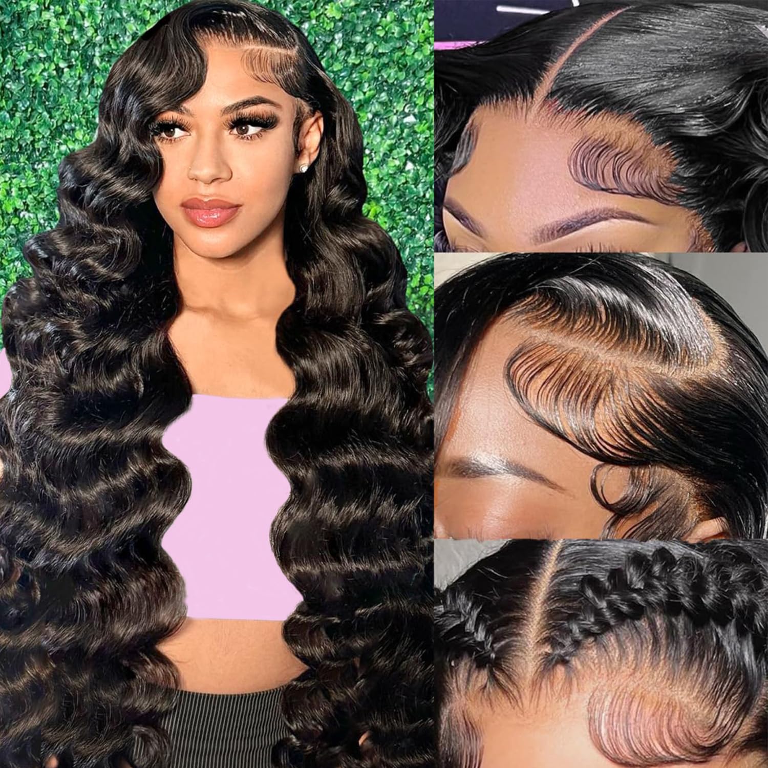 Peruka z włosów naturalnych z  – Hd Lace Frontal Wig Human Hair Pre Plucked recenzja i cena