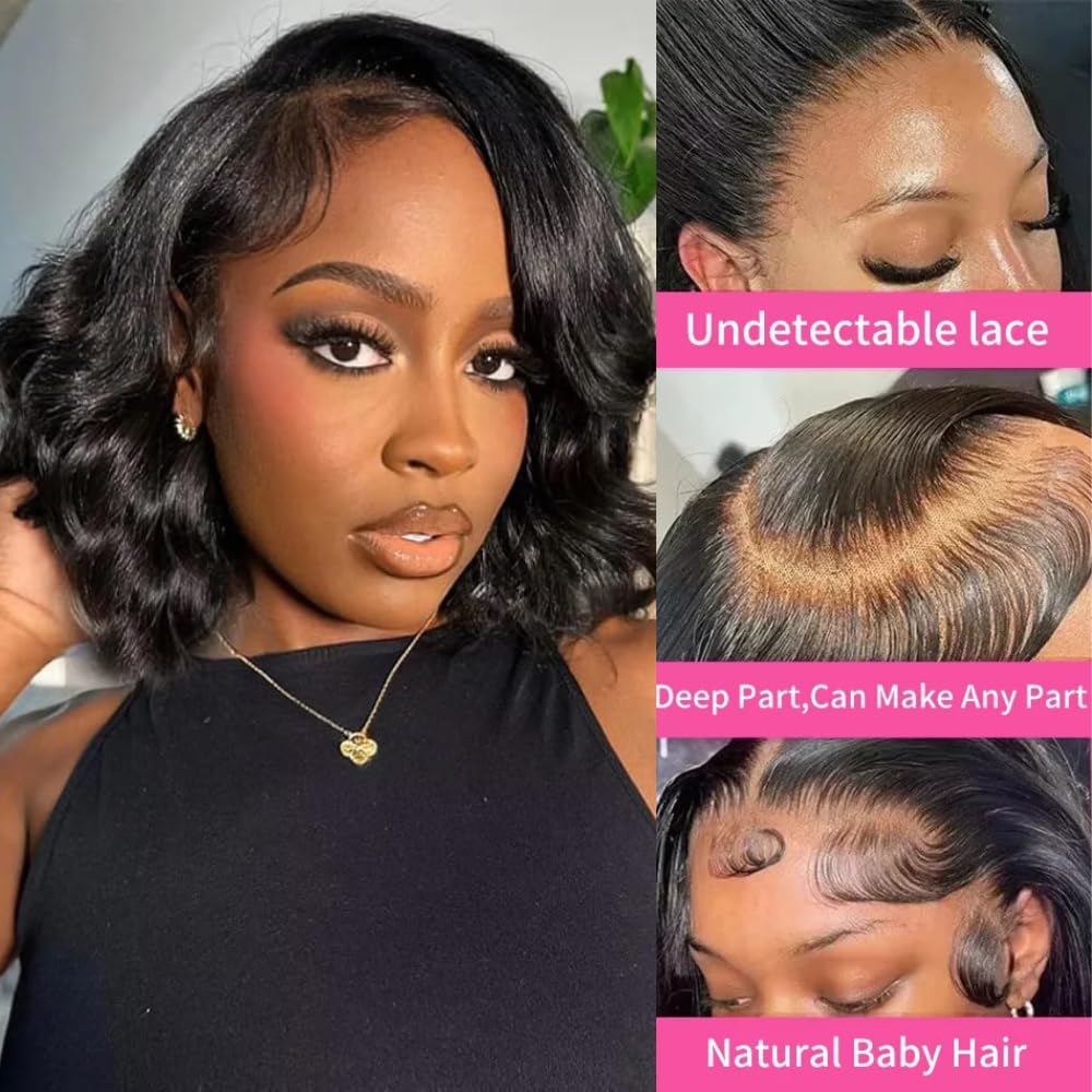 Peruki typu short bob z ludzki – Glueless Wear And Go Human Hair Wig recenzja i cena