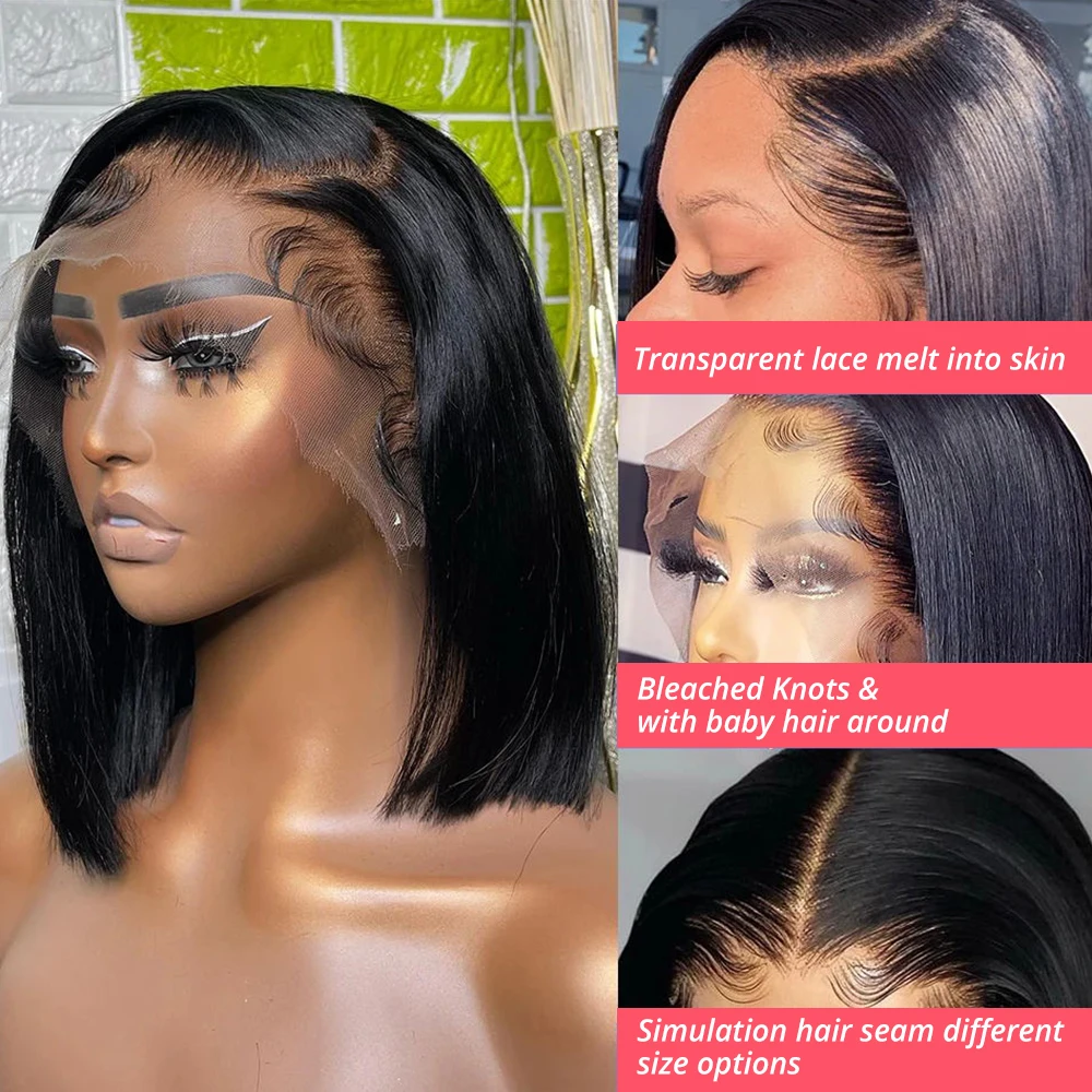 Peruki Bob o gęstości 200%, kr – Glueless Wear And Go Human Hair Wig recenzja i cena