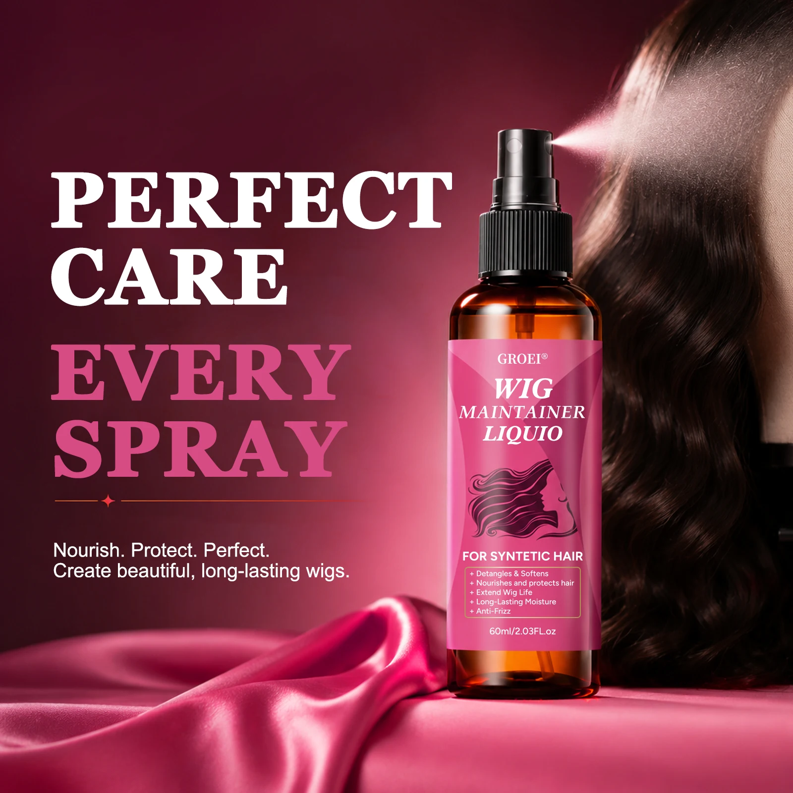 GROEI Spray przeciw puszeniu s – Synthetic Wigs recenzja i cena