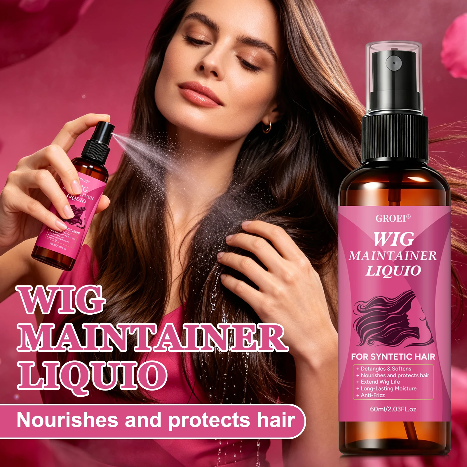 GROEI Spray przeciw puszeniu s – Synthetic Wigs recenzja i cena