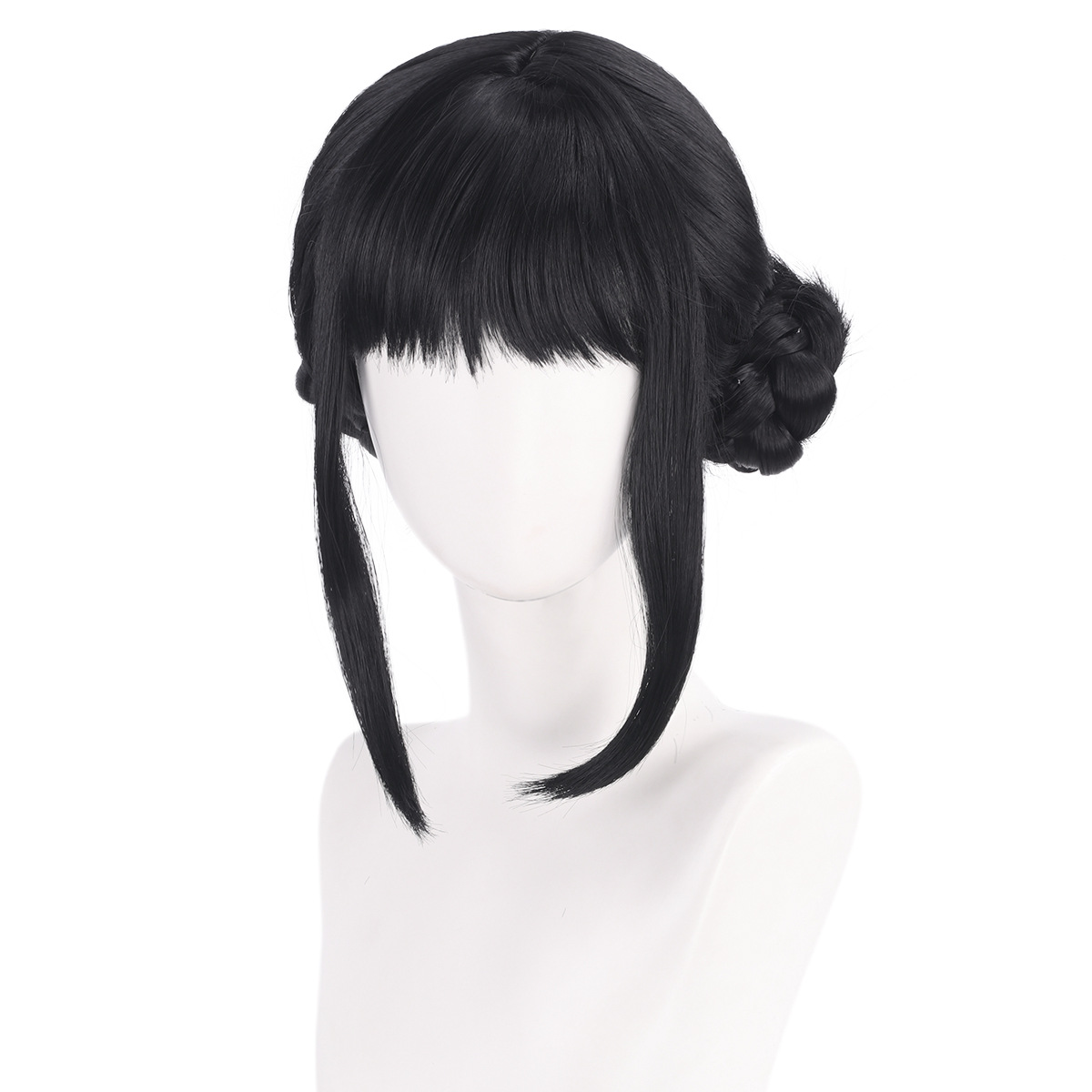 Peruka do cosplayu Zoey, 33 cm – Synthetic Braided Wigs For Black Women recenzja i cena