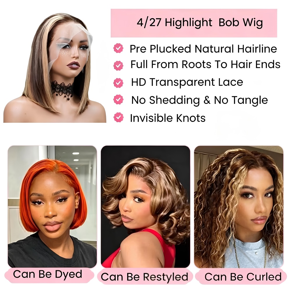 Peruki Bob z Włosów Naturalnyc – Glueless Wear And Go Human Hair Wig recenzja i cena