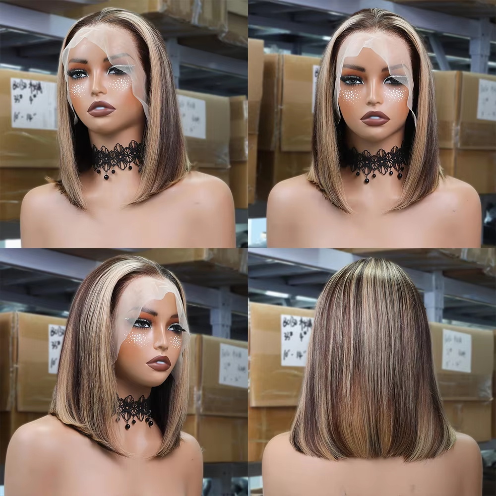 Peruki Bob z Włosów Naturalnyc – Glueless Wear And Go Human Hair Wig recenzja i cena