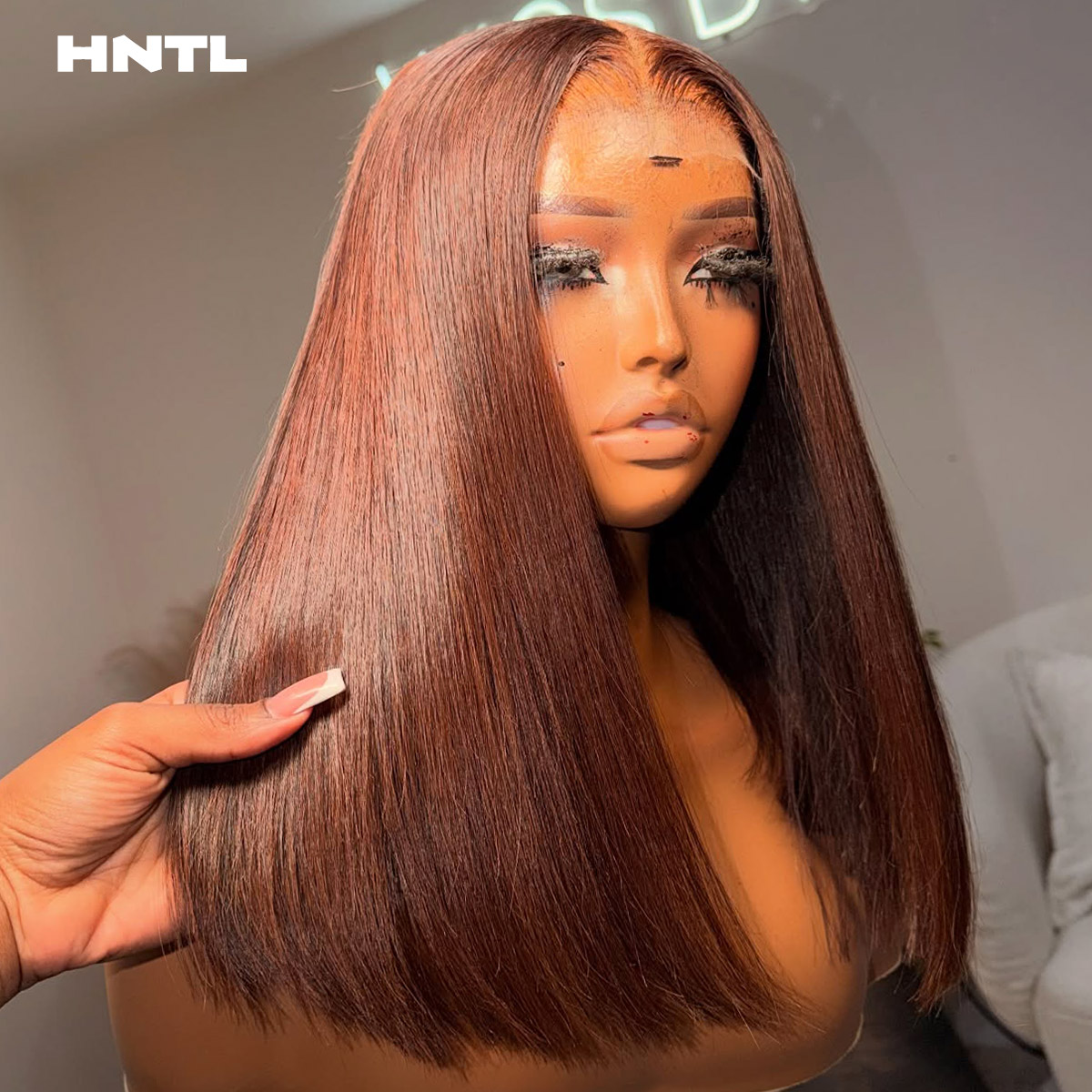 Peruka Bob z naturalnych włosó – Pre Parted 13X4 Lace Front Bob Wig recenzja i cena