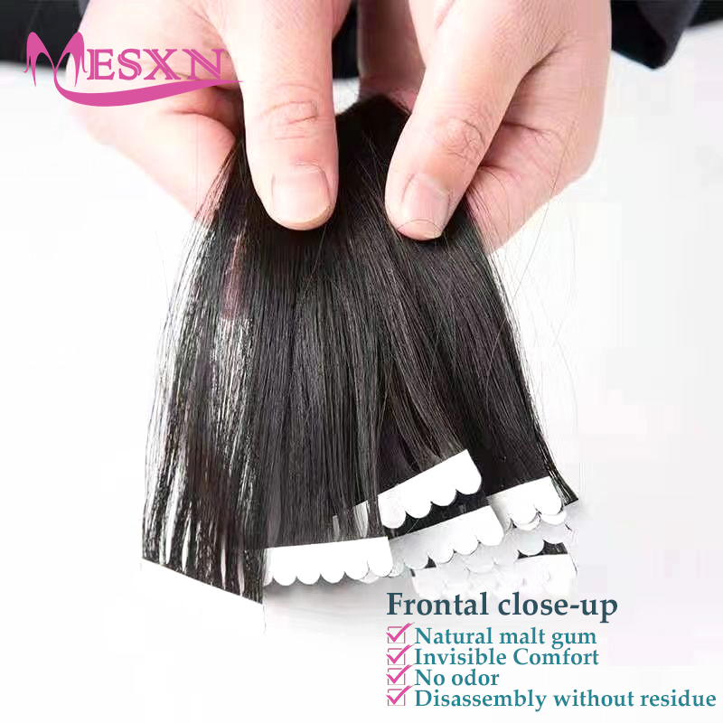 Mini doczepiane włosy naturaln – Invisible Tape In Extensions Real Hair recenzja i cena