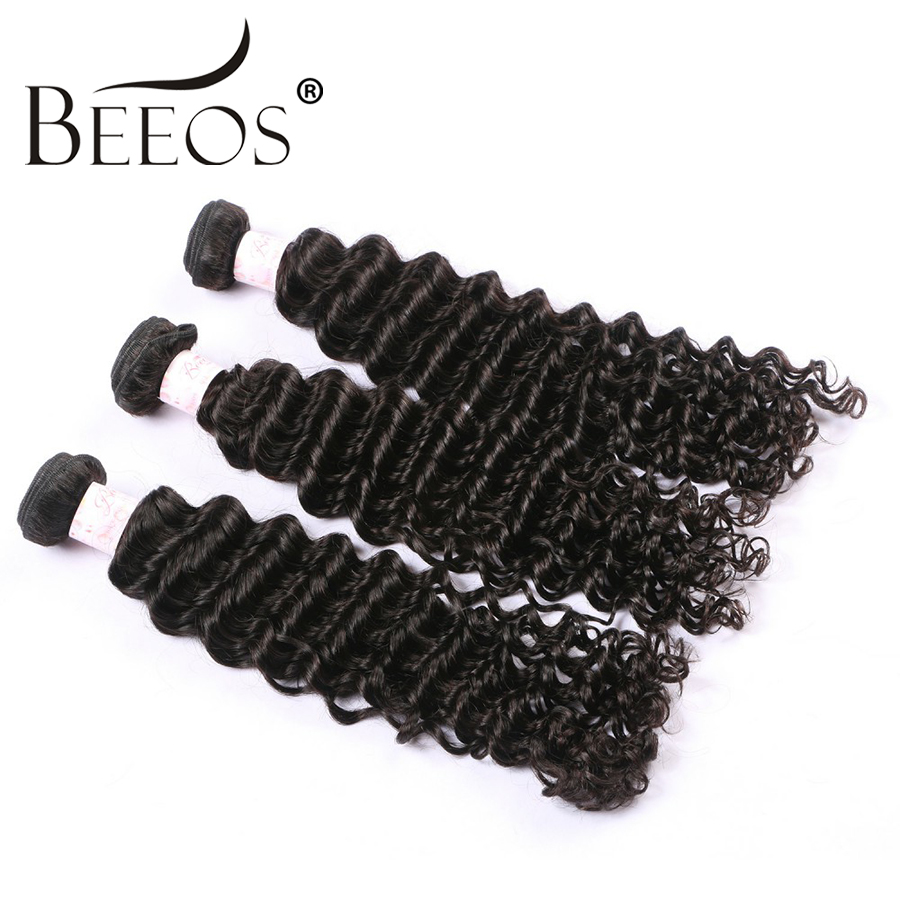 BEEOS Natural Deep Wave wiązki – Deep Wave 3 Bundles With Closure recenzja i cena
