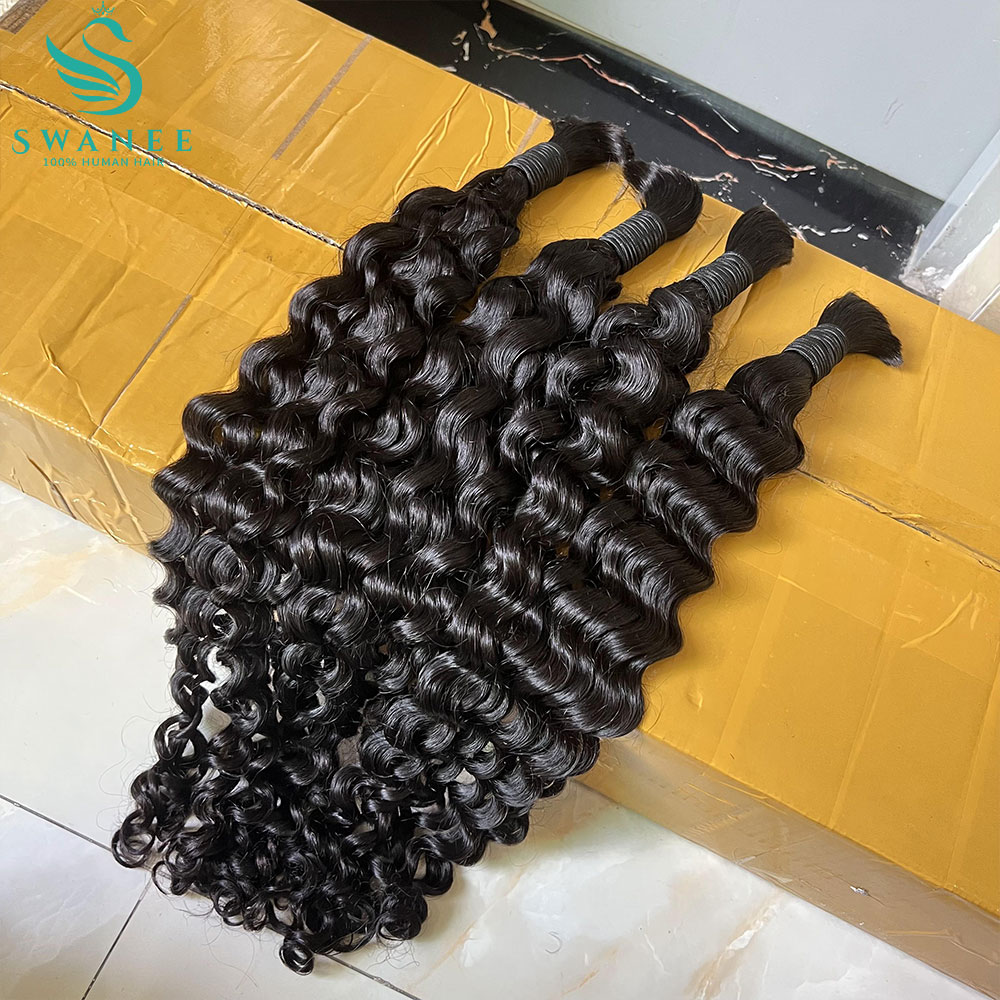 Włosy naturalne Water Wave 100 – Water Wave Bulk Human Hair For Braiding recenzja i cena