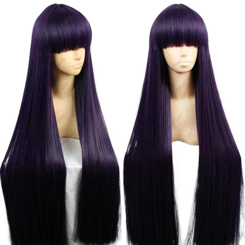 Sailor Mars Rei Hino 100CM dłu – Synthetic Braided Wigs For Black Women recenzja i cena