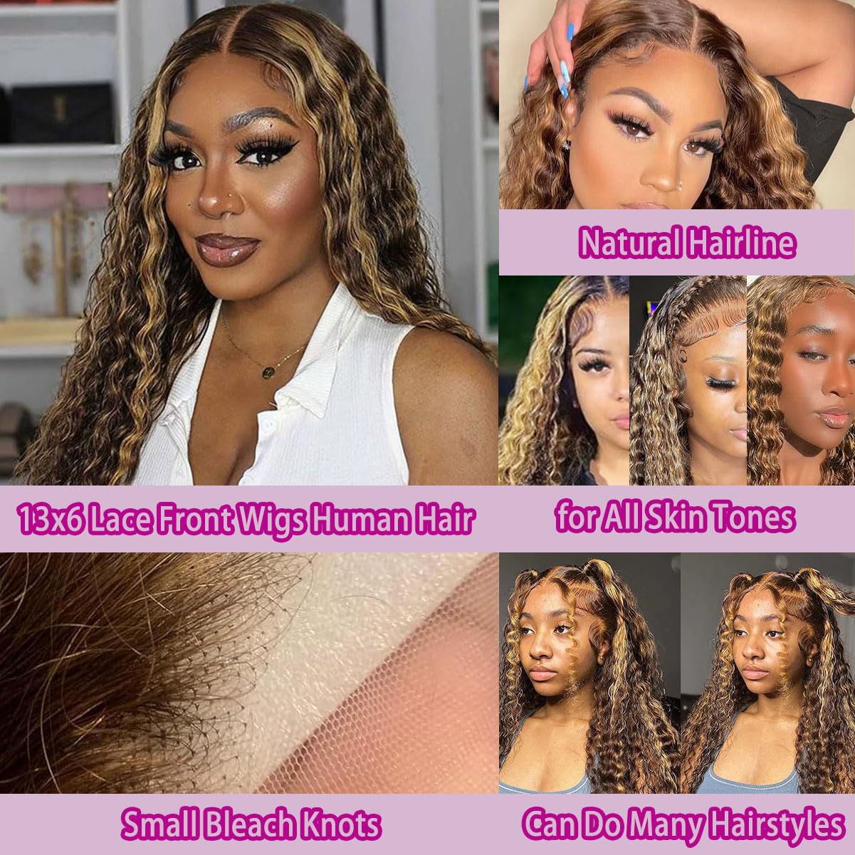 Peruki typu Lace Front z głębo – Lace Front Wigs recenzja i cena