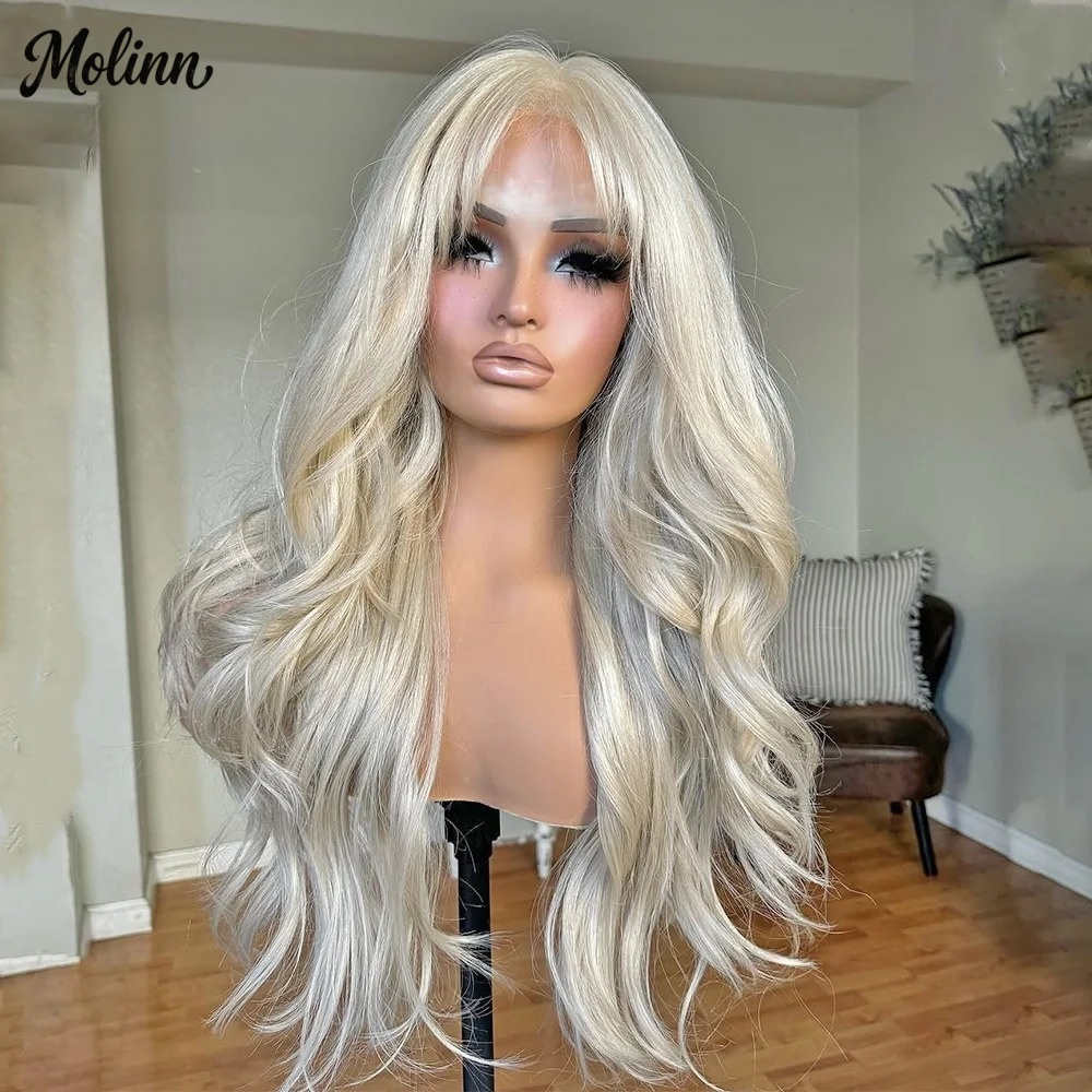 Peruka typu lace front z grzyw – 613 Blonde Body Wave Lace Front Wig recenzja i cena
