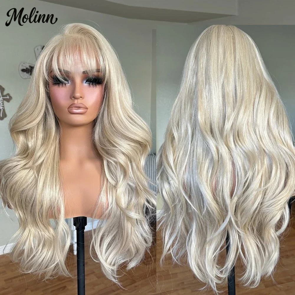 Peruka typu lace front z grzyw – 613 Blonde Body Wave Lace Front Wig recenzja i cena