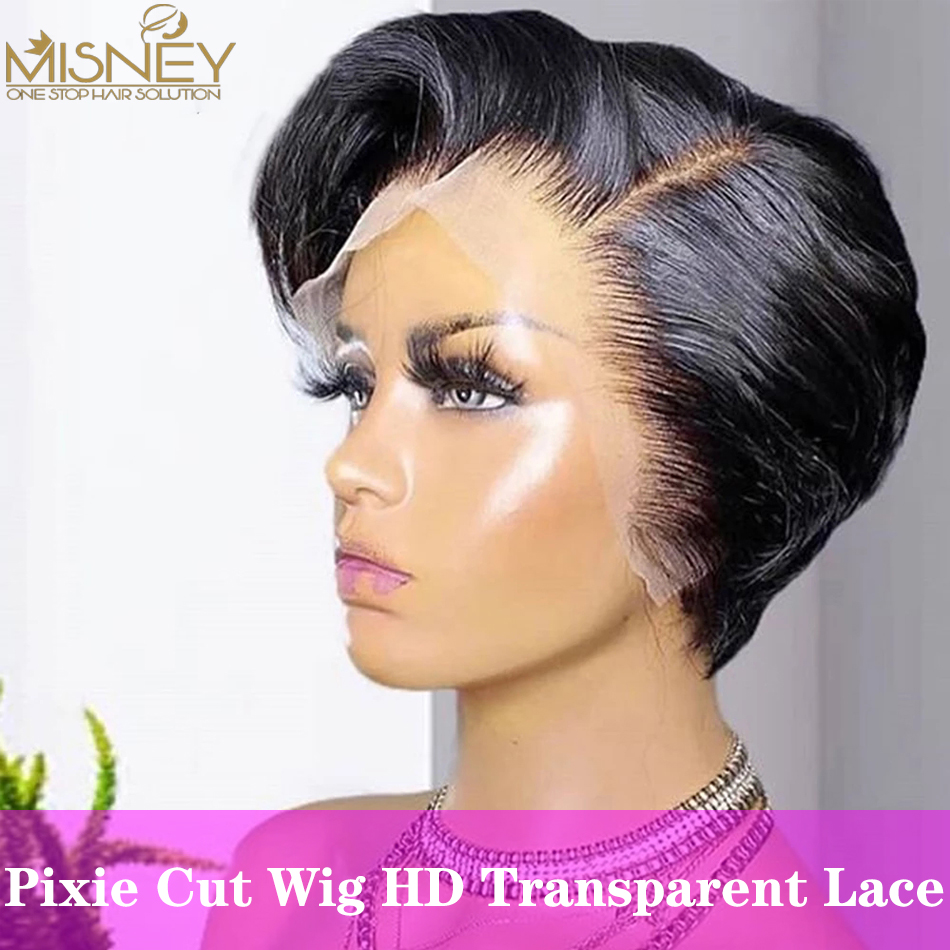 Krótka peruka Bob Pixie Cut Wi – Short Pixie Cut Wig Human Hair Cheap recenzja i cena
