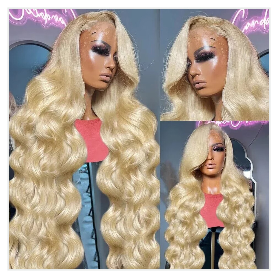 Peruka z ludzkich włosów 613 H – 613 Blonde Body Wave Lace Front Wig recenzja i cena
