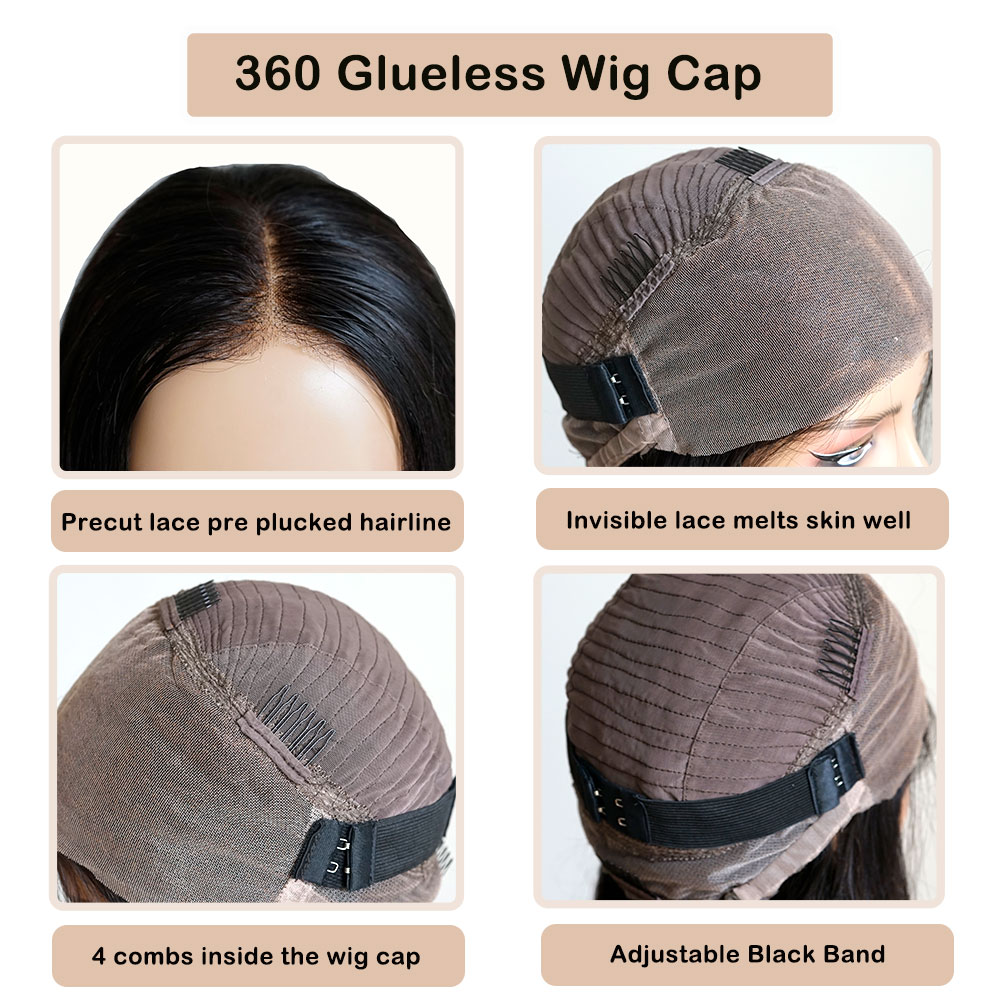 Brazylijskie, wstępnie przycię – Human Hair Wigs recenzja i cena