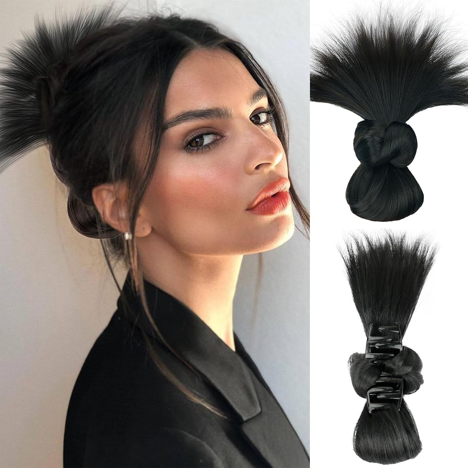 Włosowy dodatek do włosów w st – Claw Clip Messy Bun Hair Piece recenzja i cena