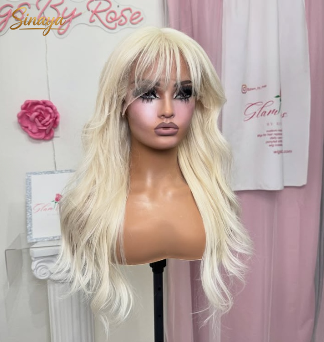 Peruka syntetyczna typu lace f – 613 Blonde Body Wave Lace Front Wig recenzja i cena