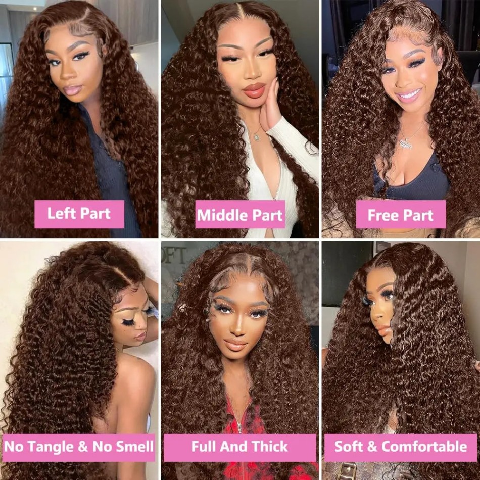Peruka typu lace front z kręco – Hd Lace Frontal Wig Human Hair Pre Plucked recenzja i cena